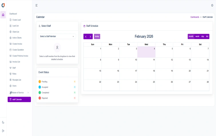 opsmart lead dashboard
